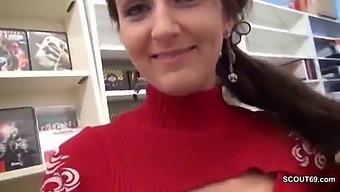 Temporary Employee Gets Fucked And Impregnated In A Video Store In This Hot Roleplay Video