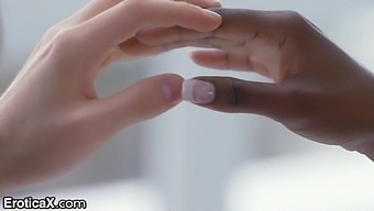 Interracial Threesome With Inked Couple And Ebony Goddess Ana Foxxx