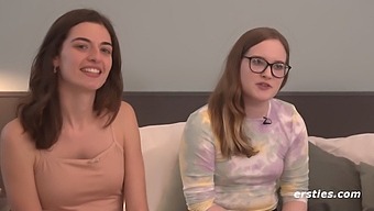 Rothaarige Amateurgirls Engagieren Sich In Intimem Vorspiel Und Heißer Orgie