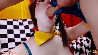 Experience The Thrill Of Pomni'S Digital Circus - A Sensory Overload