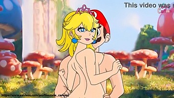 Princess Peach In Super Mario Bros Themed Porn