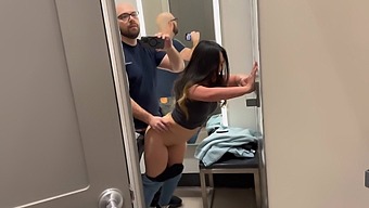 Beautiful Asian Girl Gets Naughty In Target Dressing Room In High Definition Video.